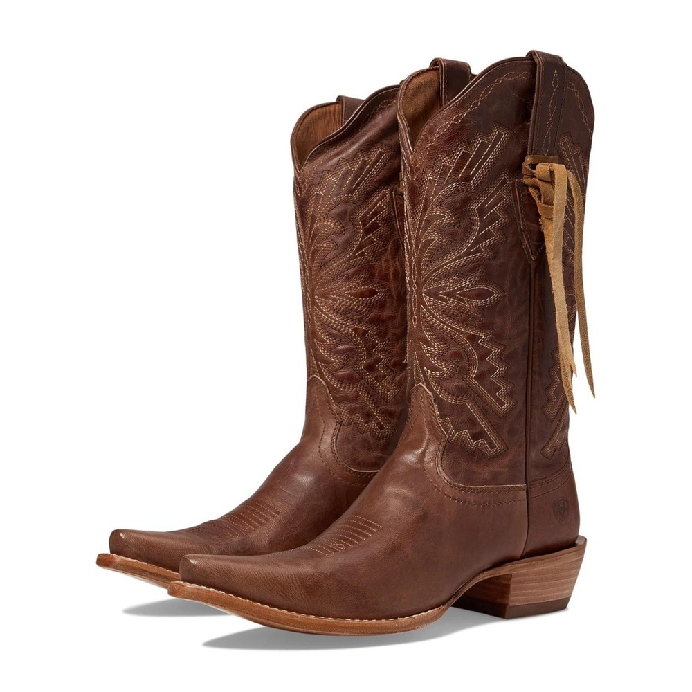 ARIAT Women's‎ Martina Western Boots Ole Brown X Snip Toe 10044395 Size 6.5